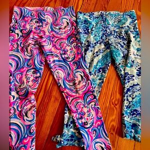 Large Lily Pulitzer pants and capri. Size child large